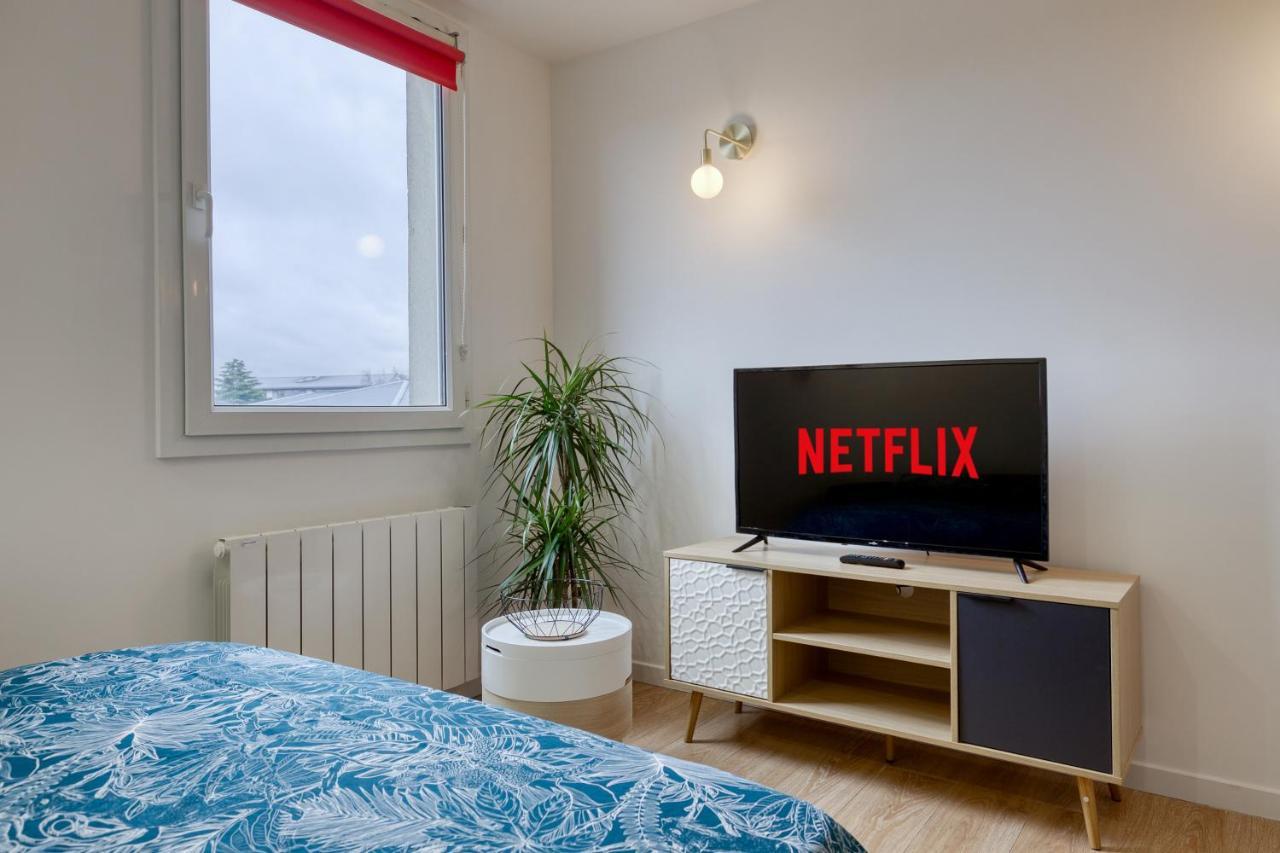 Très bel appartement 5 pers+1bb - 3km Disneyland Magny-le-Hongre Buitenkant foto